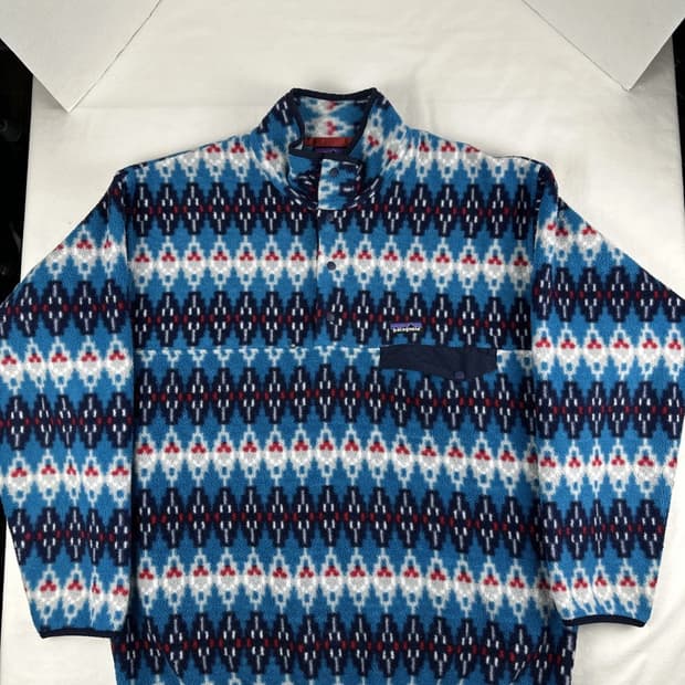 90s 파타고니아 신칠라 스냅-티 플리스 풀오버