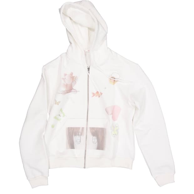 영마일웨어 그래픽 후드집업