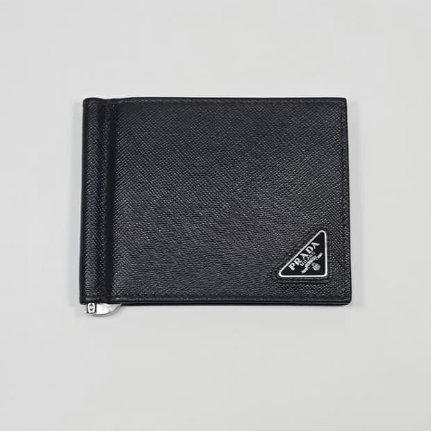 프라사 삼각로고 사피아노 머니클립 지갑