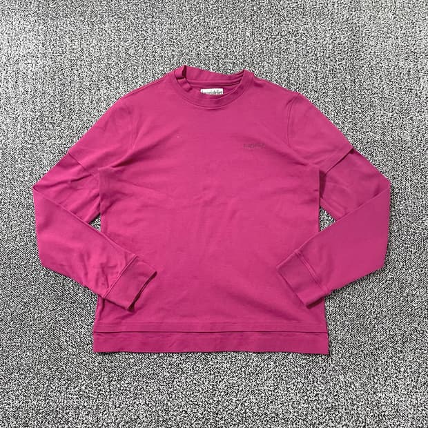 빈티지9. 르수기아뜰리에 레이어드 롱슬리브 긴팔티셔츠 핑크