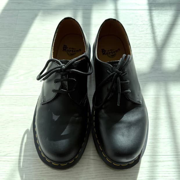 닥터마틴 1461 스무스 3홀 블랙 uk8 270
