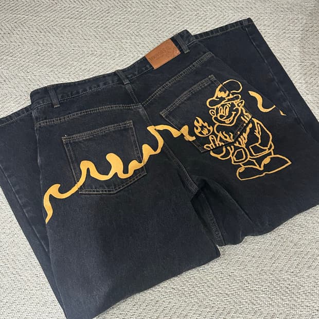 위캔더스 데님 팬츠