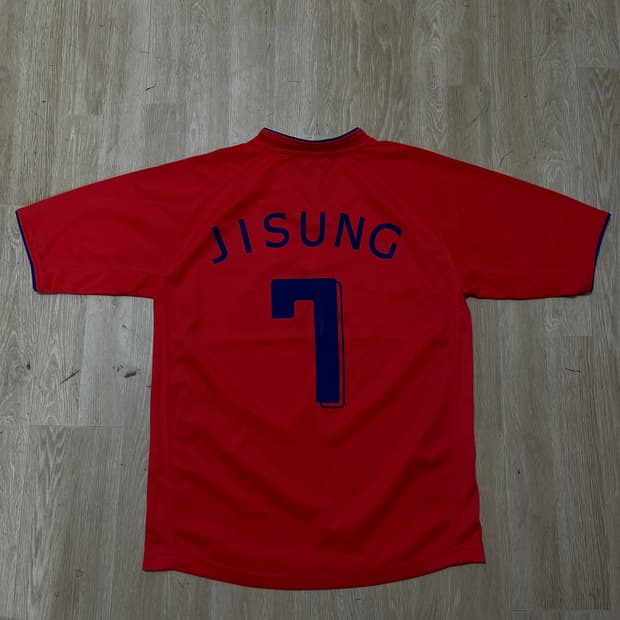 대한민국 축구 국가대표팀 박지성 축구 유니폼 티셔츠 L(100)