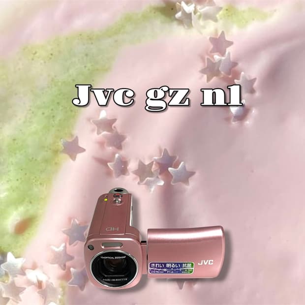 🎀🩷소장가치 극상 / Jvc gz n1 핑크 빈티지 캠코더