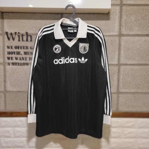 아디다스 W 풋볼 롱슬리브 M-L 