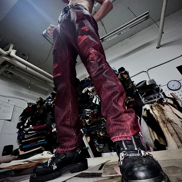 (MPH) bloodmoon raven bootcut jeans