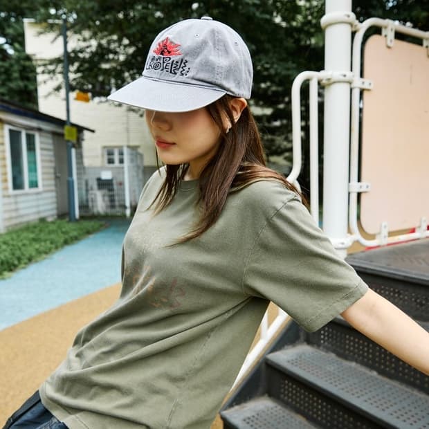 마스컴퍼니x해칭룸 코코펠리 볼캡 (차콜)