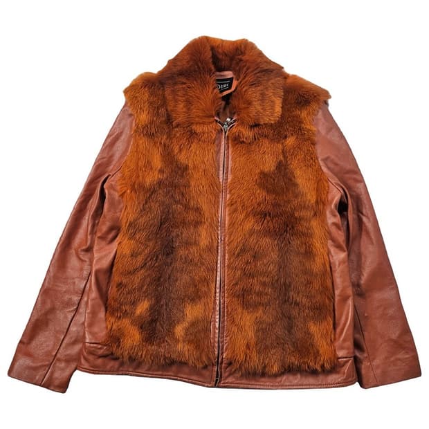 LESJOURS 와일드퍼 양가죽 자켓 77