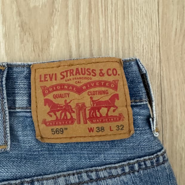 (38) 리바이스 569 연청데님