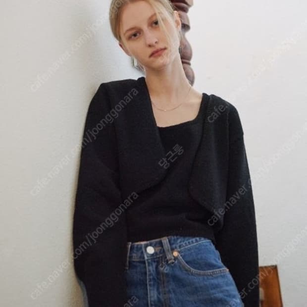 헤더먼트 나시탑 볼레로 세트