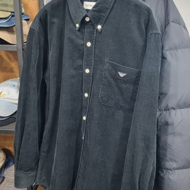 엠포리오 아르마니 올드스쿨 코듀로이 셔츠 95~100