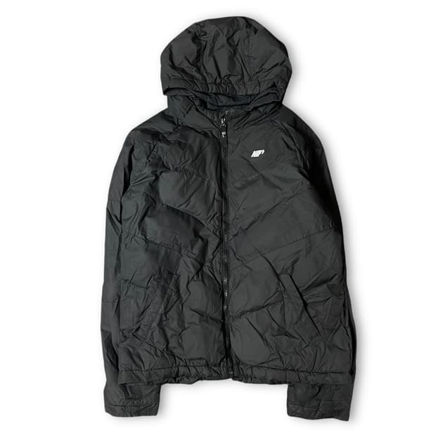 나이키 블랙 바람막이 경량 패딩 XL 