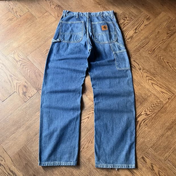 [30]칼하트 USA 싱글니 카펜터 워크 데님 팬츠