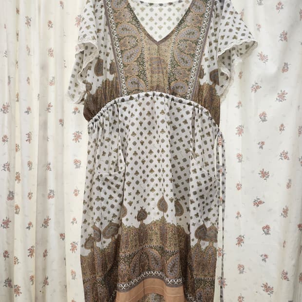 (지구샵) 히피 가오리핏 원피스