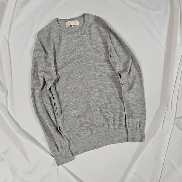 [xs-s] B:MING by BEAMS 빔즈 홀가먼트 니트 스웨터