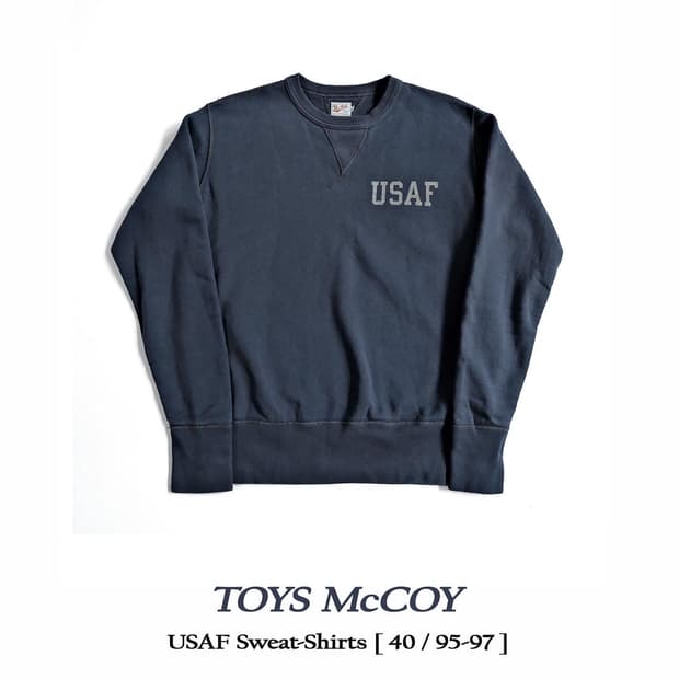 토이즈맥코이 USAF 스웻셔츠 40(95-97) 사이즈