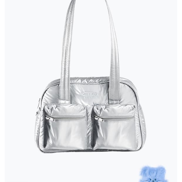 FAD BOSTON BAG (SILVER)