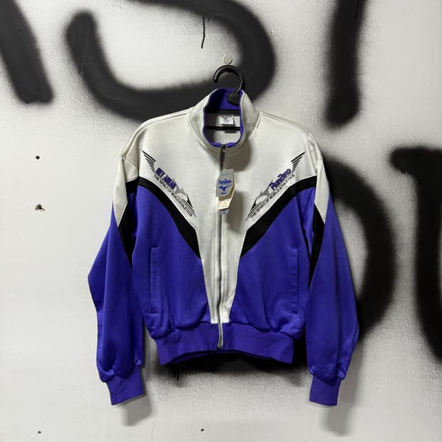 00s 미즈노 데드스탁 올드스쿨 레이싱 집업 져지 트랙탑