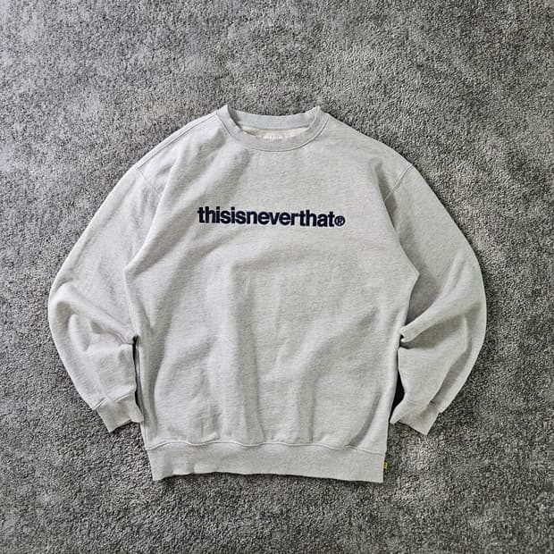 [무료배송] thisisneverthat 긴팔 스웨트셔츠