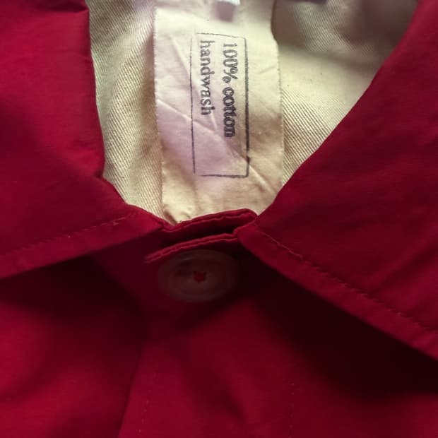 M / Ph3 Red mac coat