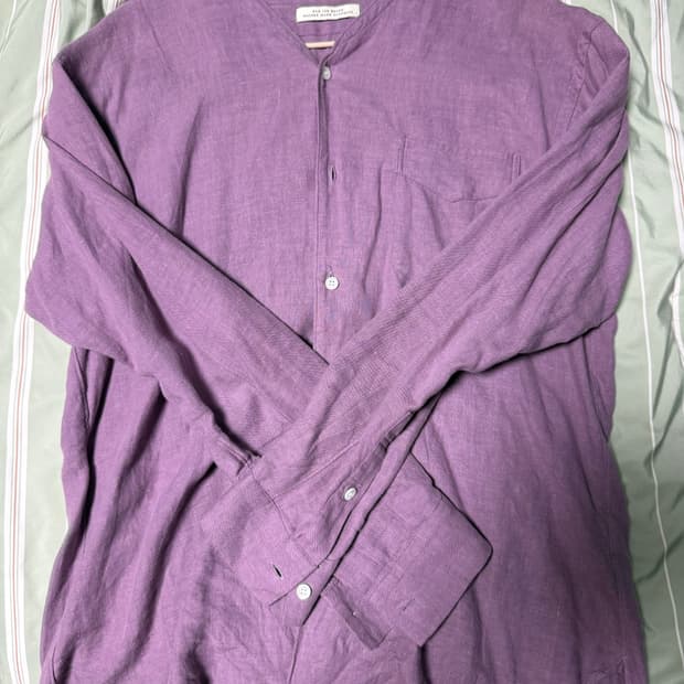 올드조 old joe 린넨 셔츠 15 1/2