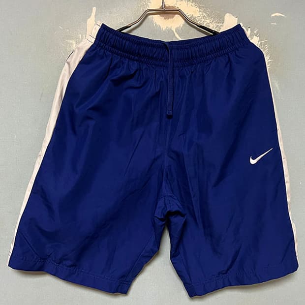 NIKE 나이키 스쿼드 트레이닝 우븐 남자 하프쇼츠 반바지 블루 M 30
