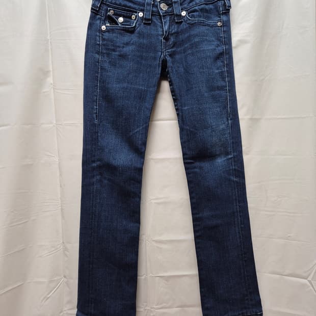 트루릴리젼 슬림핏 데님