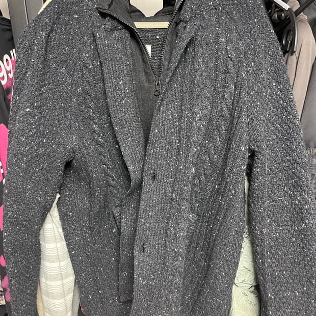 CP컴퍼니 고글 니트집업 [xl]