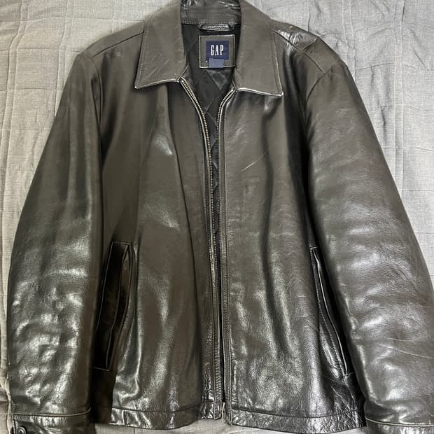 (M, 103) 올드갭 레더자켓