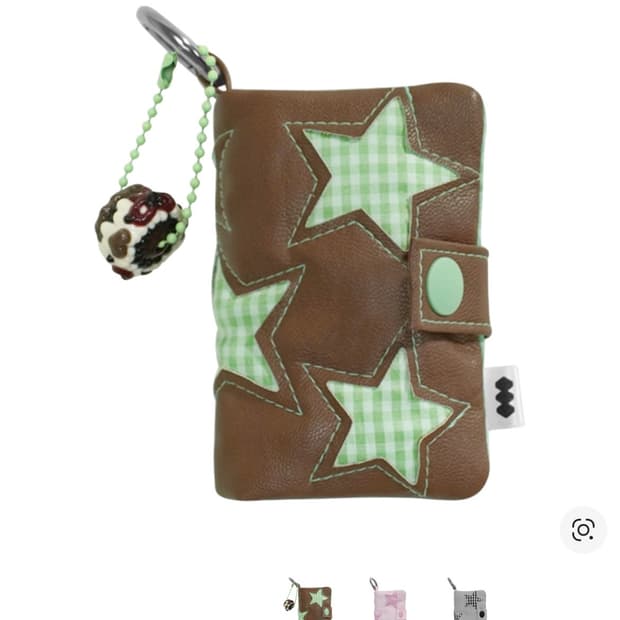 (새상품) 졸리레이드 x 퍼피북클럽 럭키 카드 북 카드지갑 브라운