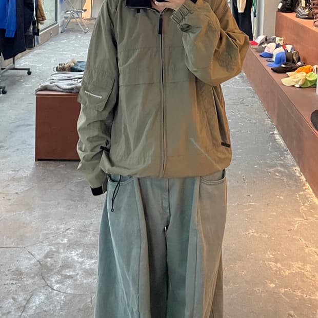 디스이즈네버댓 DSN SUPPLEX 올리브 자켓 H849