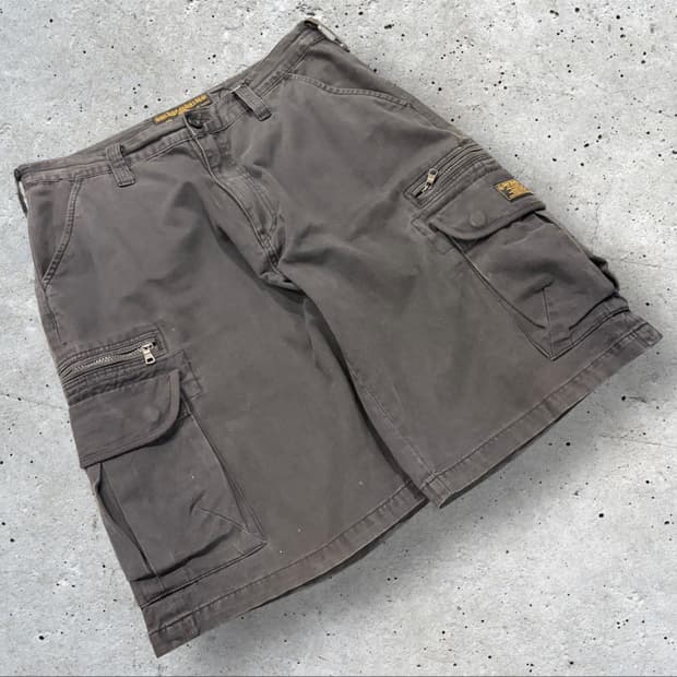 [38] 디키즈 USA 빈티지 카고 반바지 팬츠 그레이 챠콜 D701