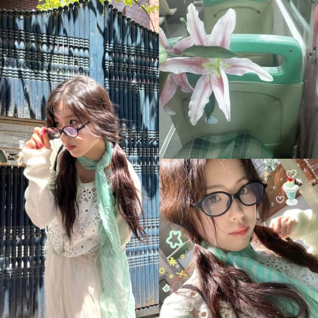 퓨어 민트코어 빈티지 코디세트 4pcs