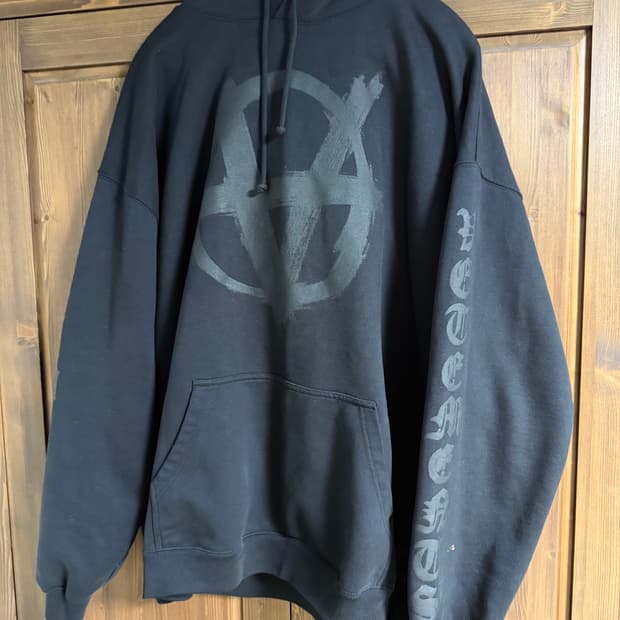 베트멍 vetements 아나키 후드 M