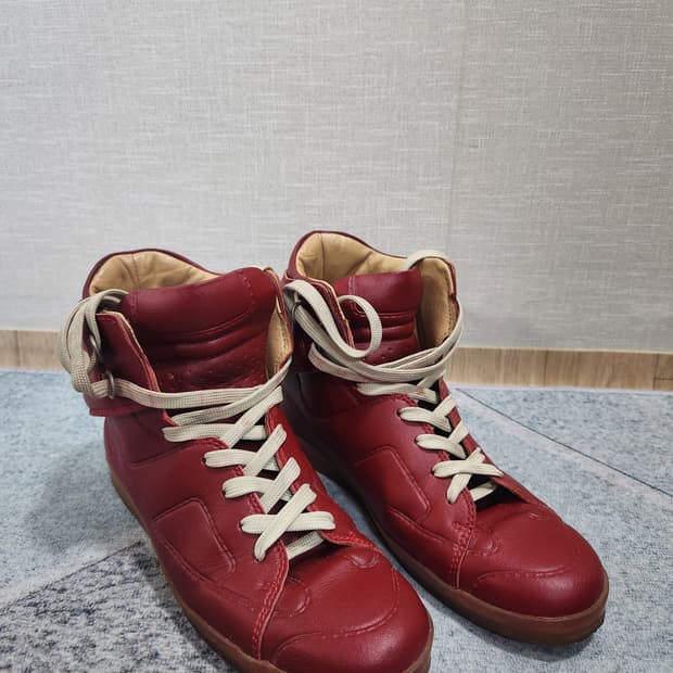 Maison margiela × H&M 하이탑 스니커즈