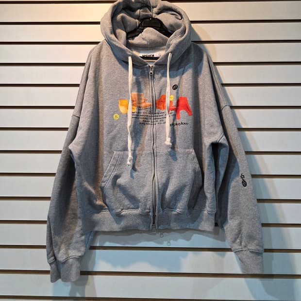 (여성) 케쥬얼 빈티지 후드집업