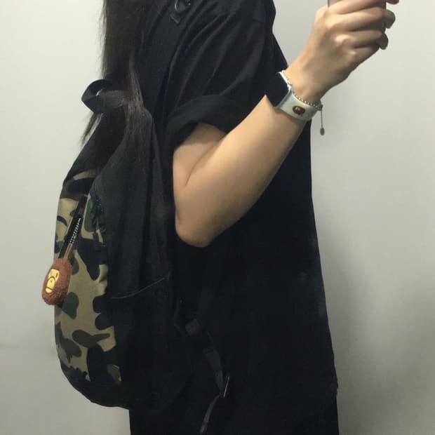 베이프 백팩 가방 카모 잡지부록 정품 