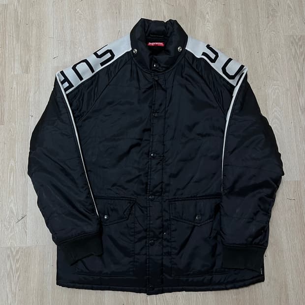 슈프림 Supreme 사이드로고 집업 점퍼 자켓 L(100)