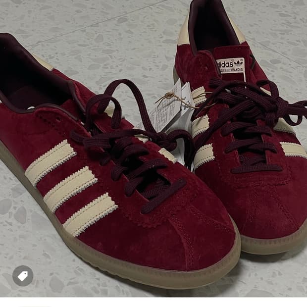 아디다스 버뮤다 컬리지 버건디 295