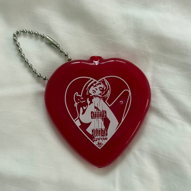 히스테릭글래머 하트 코인 케이스 키링
