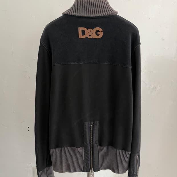 Dolce & Gabbana 돌체앤가바나 00‘s 하이넥 집업 자켓