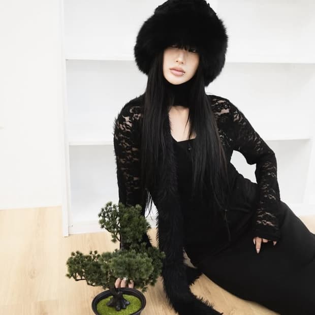 미애 she is miae 시스루 가디건 판매