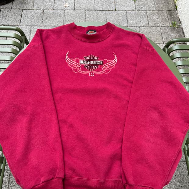 90s Harley Davidson 12주년 스웻셔츠