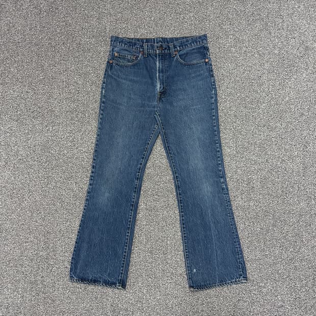 80s 빈티지 리바이스 517 66 후기 허리41cm