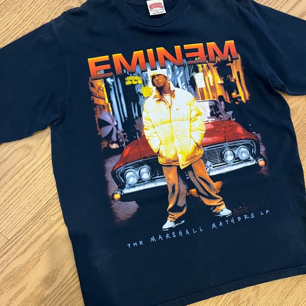 빈티지 에미넴 티셔츠