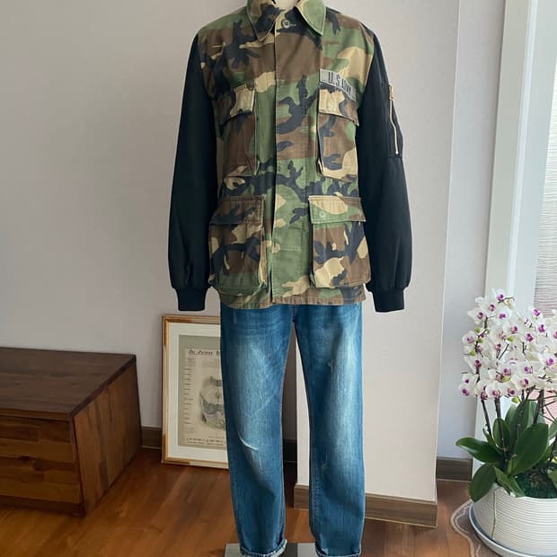 THAT’S IT! FOLKS 댓츠잇포크스 ARMY 점퍼(XS)