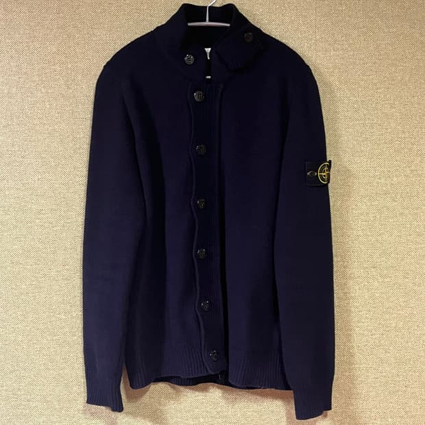 (신형)스톤아일랜드 니트 가디건 L