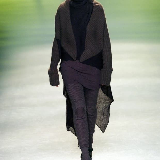 Rick owens 04AW 'Queen' 니트 가디건