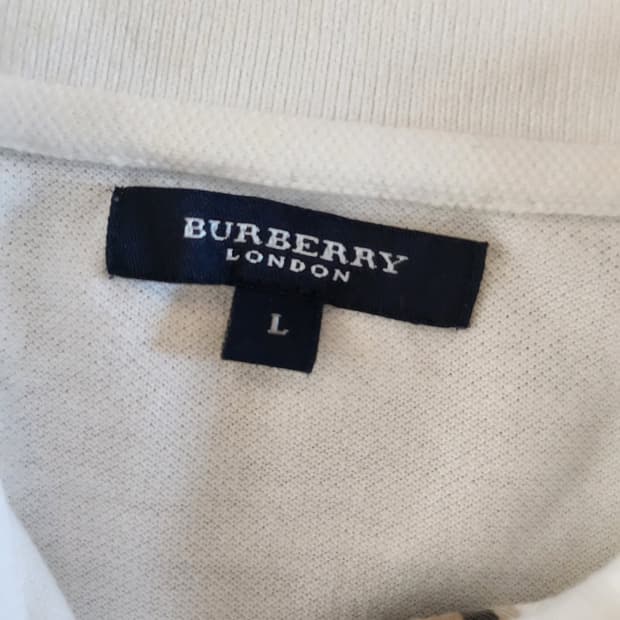 버버리 런던 카라티셔츠●남녀공용