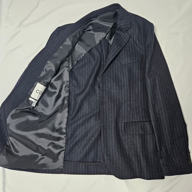 COS 코스 신형 옴므 블레이저 스프라이프 인테스프라 이탈리아 정장 S